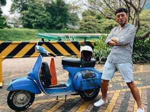 Ananda Omesh Shock Lihat Istri Naik Moge Saat Hamil