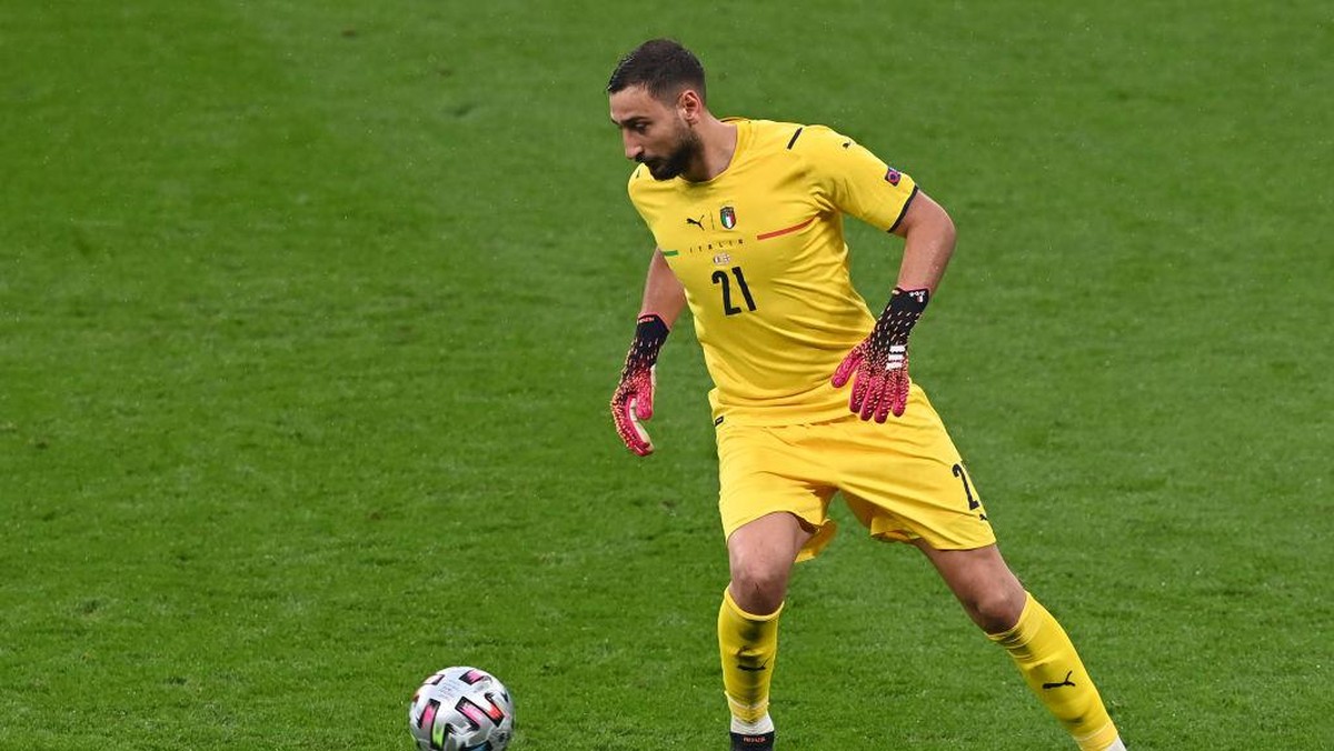 Kiper Timnas Italia, Gianluigi Donnarumma. (Foto: Getty Images/Facundo Arrizabalaga - Pool)