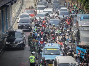 Titik Sekat Baru di Ibu Kota Bikin Macet di Mana-mana