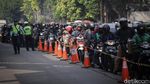 Polda Metro Jaya Sekat 100 Titik Jalan di Jakarta