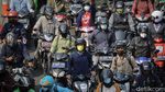 Polda Metro Jaya Sekat 100 Titik Jalan di Jakarta