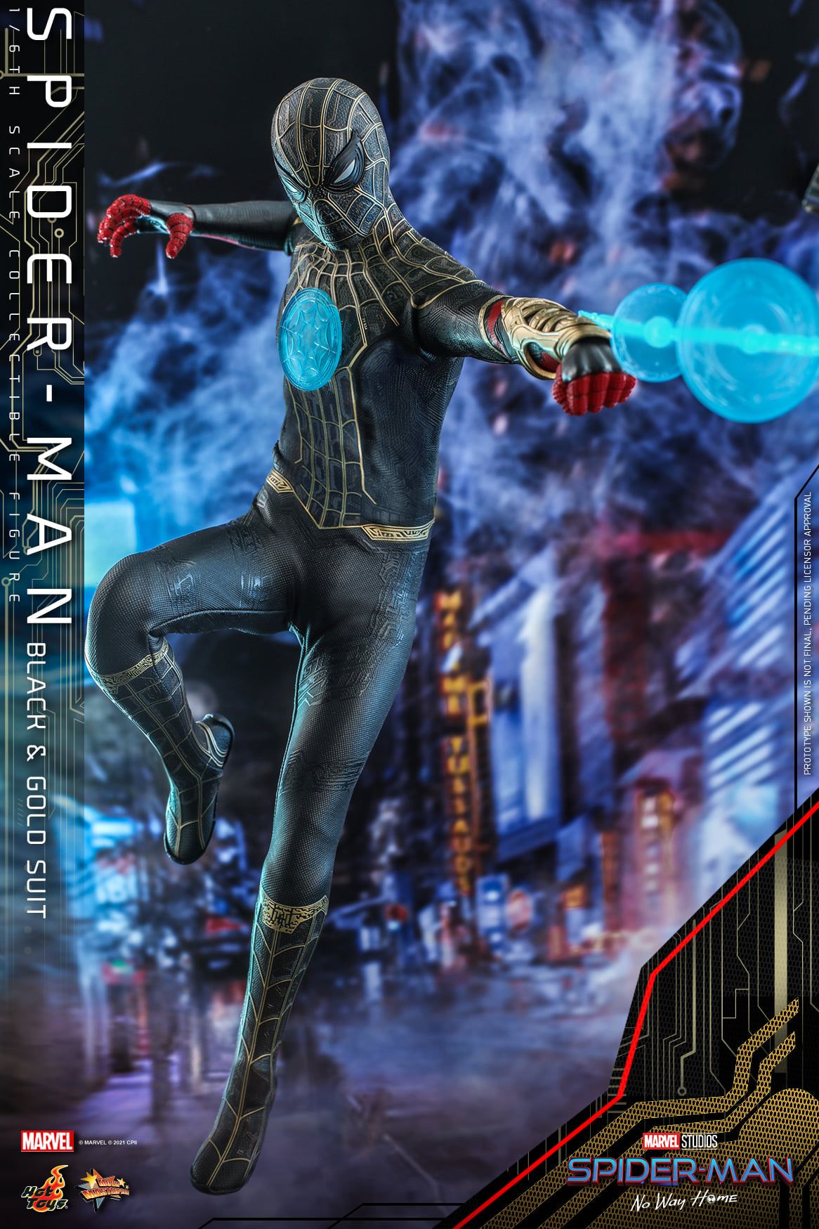 Kostum baru Spider-Man terungkap lewat mainan action figure.