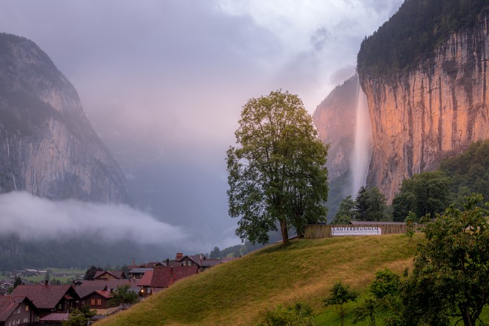 Lembah Lauterbrunnen Lembah Lauterbrunnen