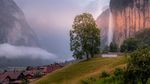 Yang Segar-segar dari Swiss, Lembah Lauterbrunnen