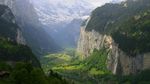 Yang Segar-segar dari Swiss, Lembah Lauterbrunnen