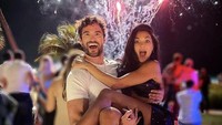 Menjelang akhir tahun keduanya pun bertolak ke Meksiko untuk menikmati momen pergantian tahun bersama aktris Eva Longoria. Foto: dok. Instagram/nicolescherzinger