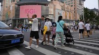 Pemerintah China telah merilis data pertumbuhan ekonomi kuartal II 2021. AP Photo/Ng Han Guan.