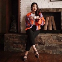 Sebagai seorang fashion enthusiast, Rachel Theresia cenderung memiliki gaya feminin dan casual. Foto: Instagram