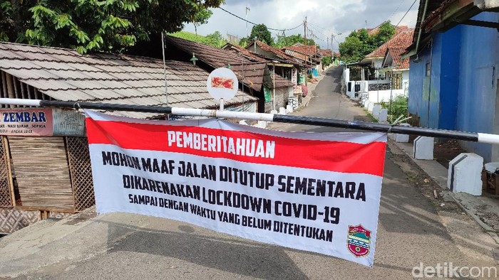 Satu lingkungan di Ciamis lockdown akibat sejumlah warga terpapar Corona