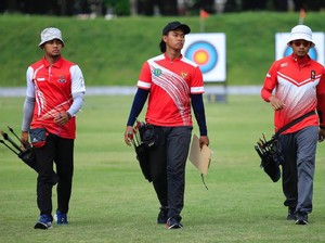 Tim Panahan Adaptasi Iklim Pertandingan di Tokyo