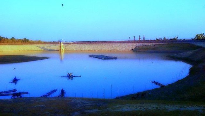 Waduk Nglangon di Grobogan, Jawa Tengah