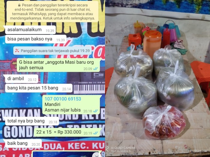 Bakso kena orderan fiktif Terulang Lagi! Tukang Bakso Dapat Orderan Fiktif Rp 330 Ribu