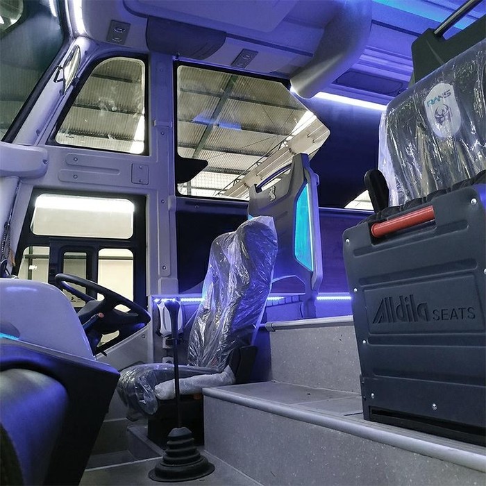 Bus Rans Cilegon FC sumbangan crazy rich Malang