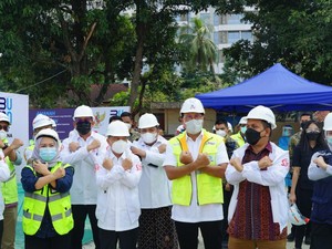 Pimpinan DPR Tinjau RS Modular Corona di Jakbar, Bisa Sediakan 200 ICU
