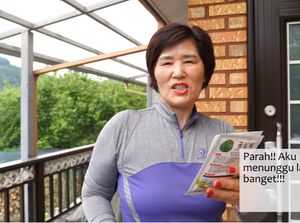 Emak-emak di Korea Ini Doyan Kangkung, Sampai Tanam dan Masak Sendiri