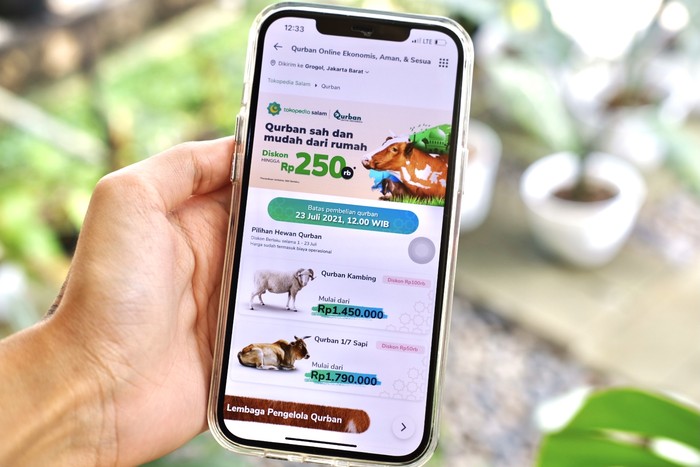 Fitur Tokopedia Qurban