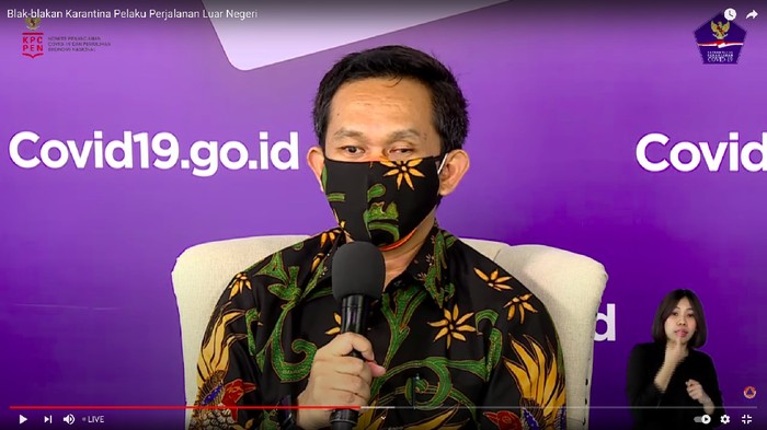 Kapusdatinkom BNPB Ahmad Muhari