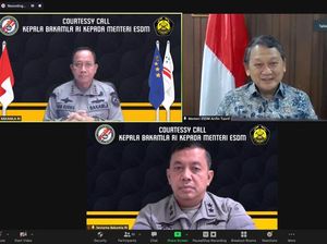 Kepala Bakamla-Menteri ESDM Bahas Keamanan Migas di Laut Natuna Utara