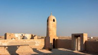 Salah satu desa yang ditinggalkan penduduknya adalah Al Jumail. Penduduknya telah berpindah ke kota Modern Doha. (Dimitris Sideritis/CNN)