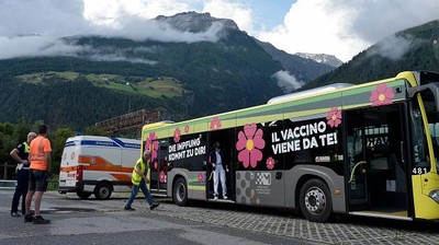 Kenalan dengan Sasa, Bus Vaksinasi Keliling di Italia