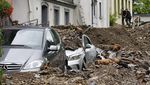 Mobil-mobil Ini Jadi Korban Banjir di Belgia