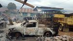 Penampakan Permukiman di Dogiyai Dibakar OTK hingga Lukai 2 Paskhas AU