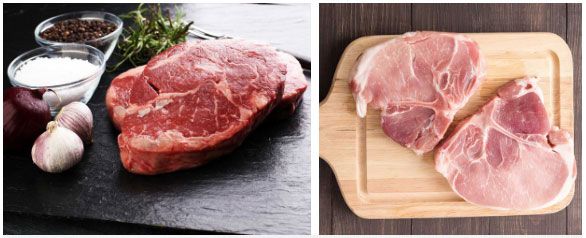 Ini Perbedaan Daging Sapi dan Daging Babi ketika Dimasak
