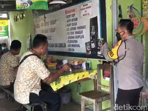 Begini Cara Polisi Pacitan Tegakkan Aturan PPKM Darurat