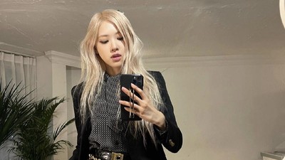 Rose BLACKPINK Bikin Fans Pangling, Potong Rambut Pendek Setelah Debut