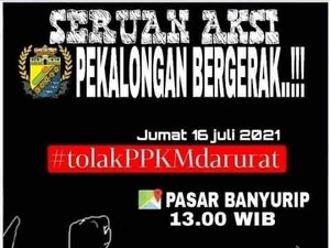 Heboh Ajakan Tolak PPKM Darurat di Pekalongan, Ini Kata Polisi