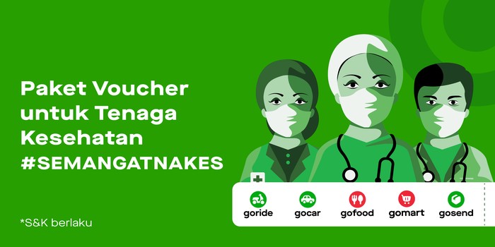 Voucher Gojek untuk Nakes