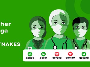 Gojek Beri Paket Voucher Diskon untuk 50.000 Tenaga Kesehatan