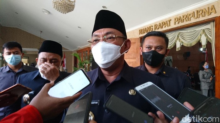 Walkot Cilegon Helldy Agustian (M Iqbal/detikcom)