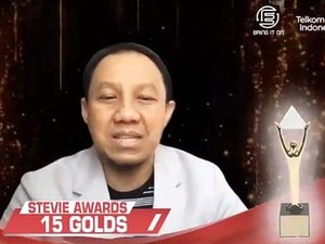 Telkom Raih 39 Penghargaan Asia Pacific Stevie Awards 2021