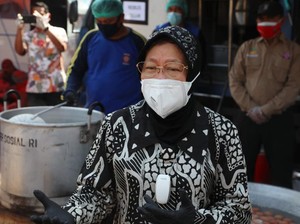 Bantu Kelola Dapur Umum, Risma Bakal Libatkan Karang Taruna