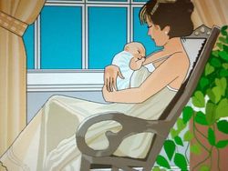 Gokil! Nenek 91 Tahun Bikin Gambar Keren Pakai Microsoft Paint