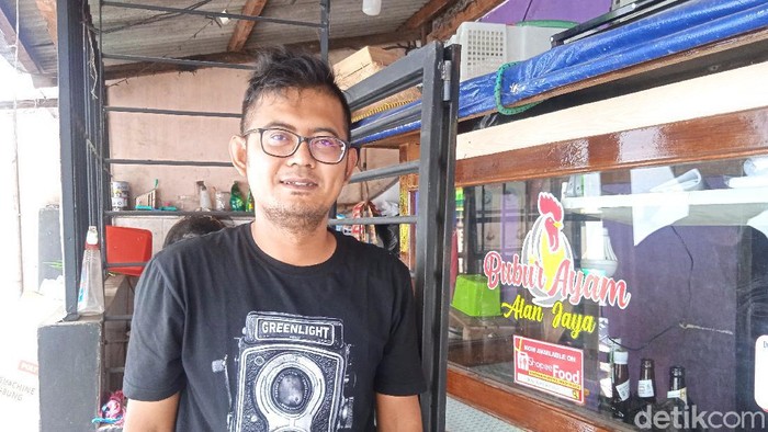 Penjual Bubur di Bandung