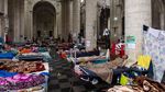 Ratusan Migran Gelar Aksi Mogok Makan di Gereja Belgia