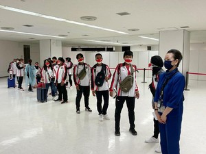 Olimpiade 2020: Kontingen Indonesia Sudah Tiba di Jepang