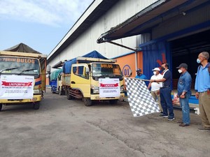 BULOG Jatim Mulai Salurkan Bantuan Beras PPKM 2021