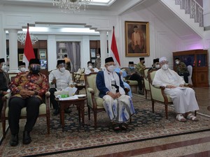Maruf Amin Rapat Bareng Ormas Islam: Sepakat Salat Idul Adha di Rumah