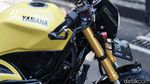 Intip Sangarnya Tampilan Modifikasi Yamaha XMAX 250 Bergaya Moge Cafe Racer