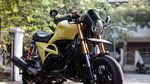 Intip Sangarnya Tampilan Modifikasi Yamaha XMAX 250 Bergaya Moge Cafe Racer