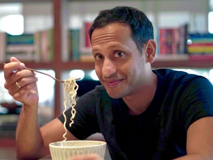 Nadiem Makarim Makan Mie