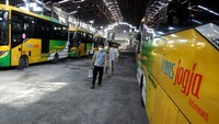 PT Anindya Mitra International (AMI) memberhentikan operasi bus Trans Jogja mulai 18 Juli 2021 hingga berakhirnya PPKM Darurat.