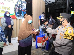 PKL dan Pegiat Seni Jaranan di Kota Kediri Dapat Bantuan Sembako