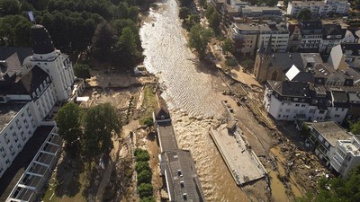 Begini Kerusakan Akibat Banjir di Jerman