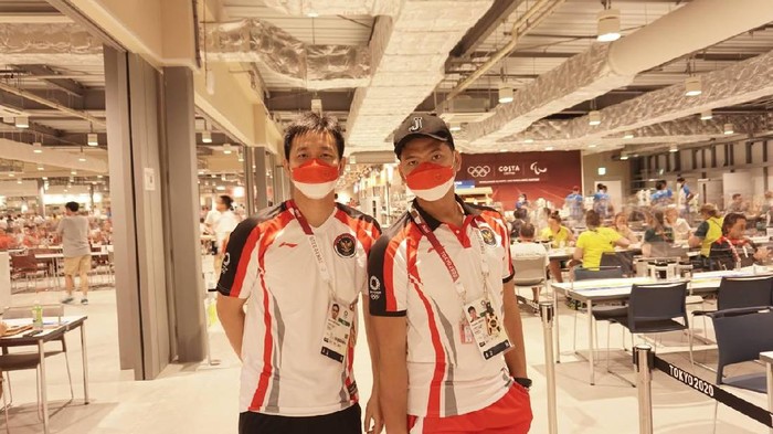 Bulutangkis Indonesia sudah tiba di kampung atlet Olimpiade Tokyo 2020