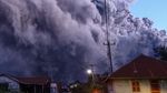 Potret Terkini Dahsyatnya Erupsi Gunung Sinabung