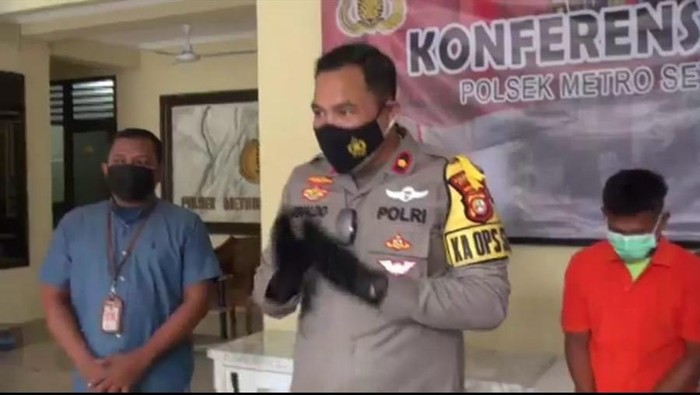 Kapolsek Metro Setiabudi, Kompol Rinaldo Aser